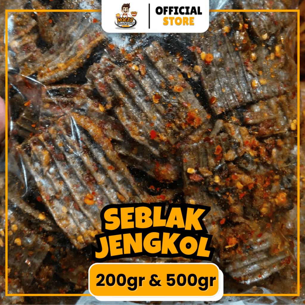 

Sebring Kerupuk Jengkol Special Chili Oil Pedas Daun Jeruk (200gram) //Seblak Sisir // Kerupuk Asbes