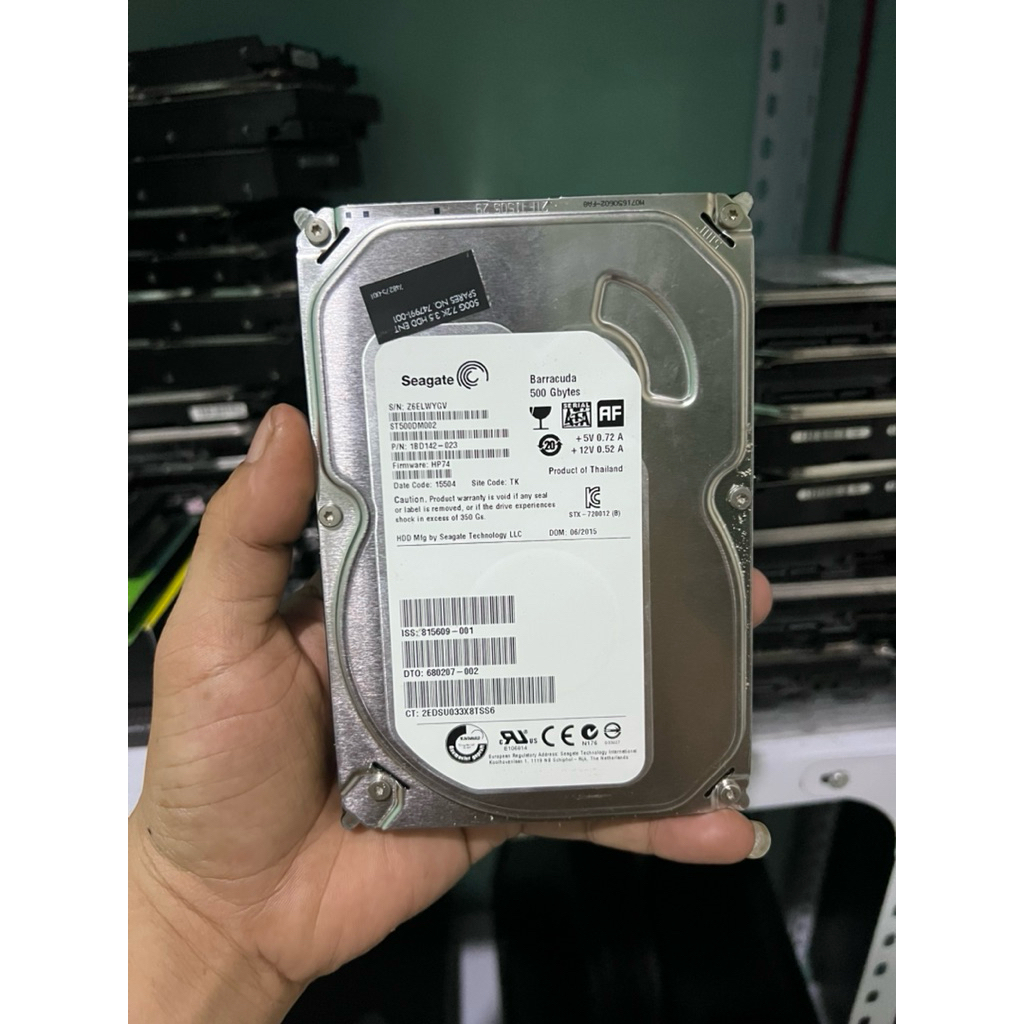 hdd pc 500GB copotan buil up sentinel 100/100 di jamin joss lancar jaya dan bergaransi