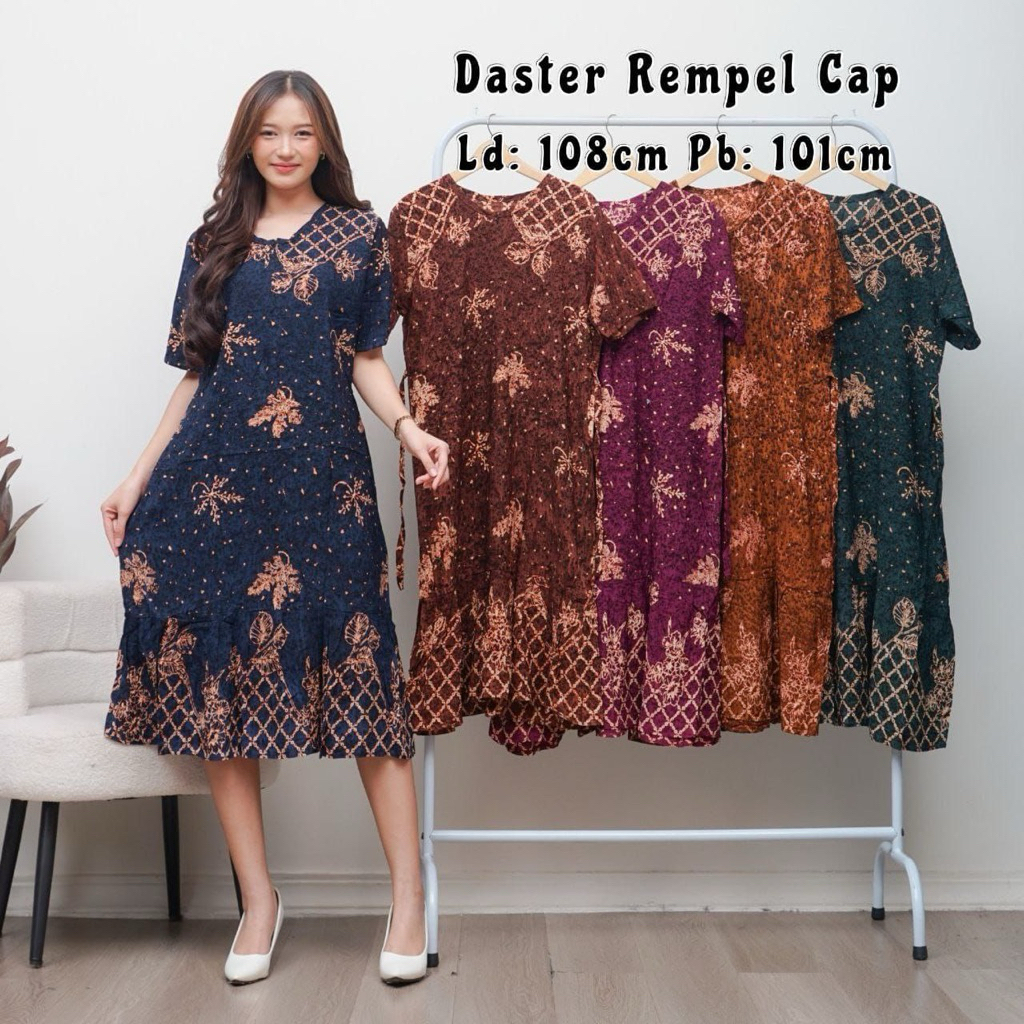 Daster Santai Fashion Batik Cap dash-cap01