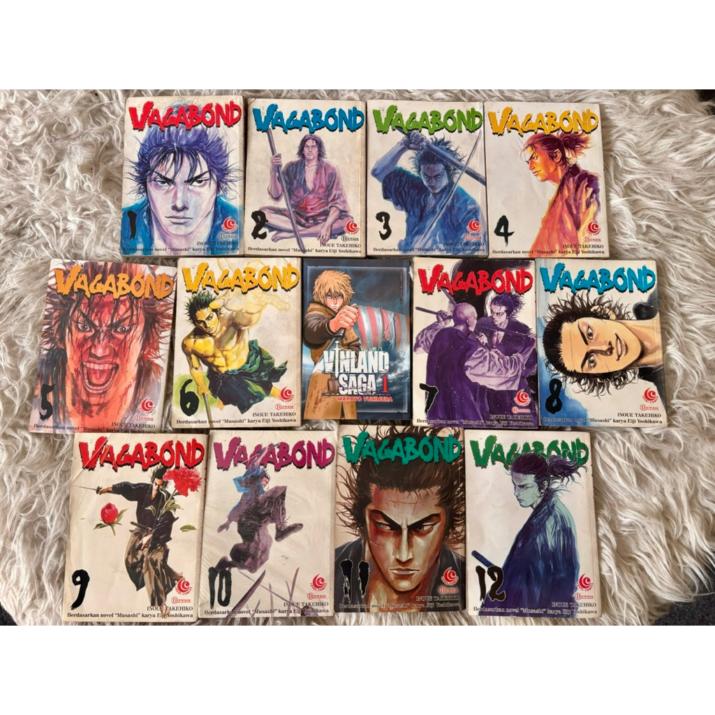 Komik/Manga Vagabond 1-12 Bonus Vinland Saga 1