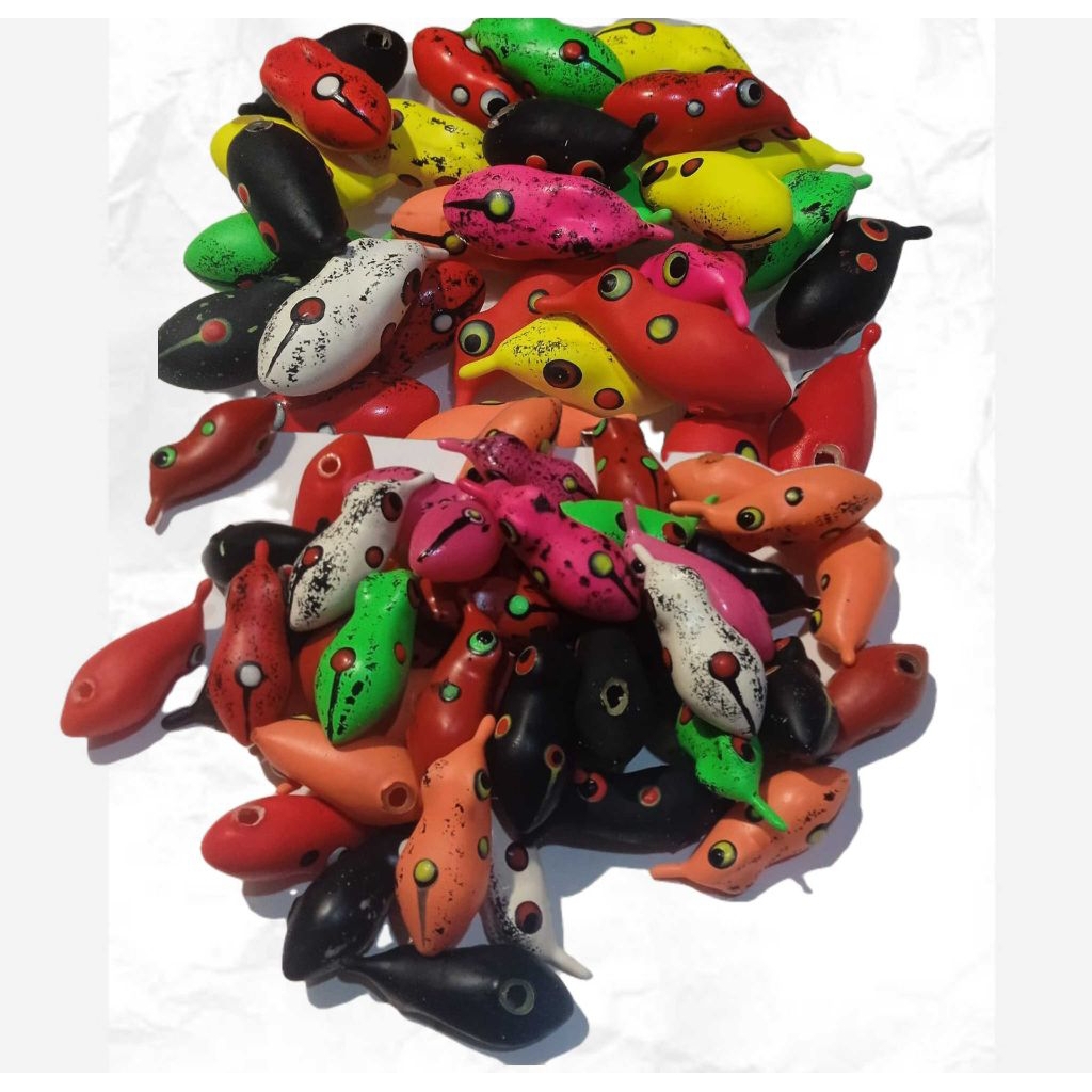 body/cangkang soft frog size 4cm