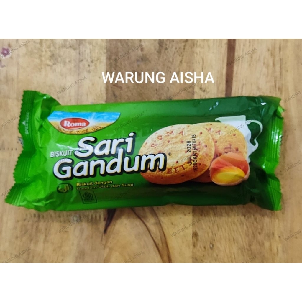 

Makanan Ringan Roma Sari Gandum Biskuit 149 gr