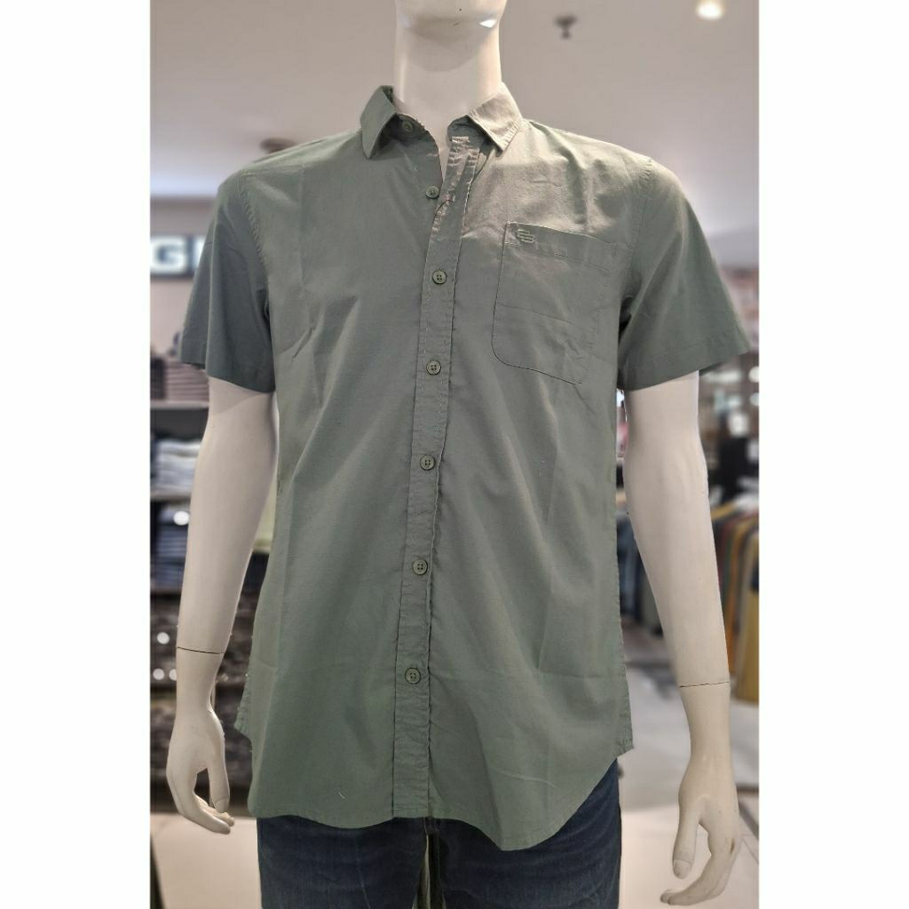 2 WARNA - BOMBBOOGIE 100% ORIGINAL KEMEJA PRIA LENGAN PENDEK MODEL TERBARU