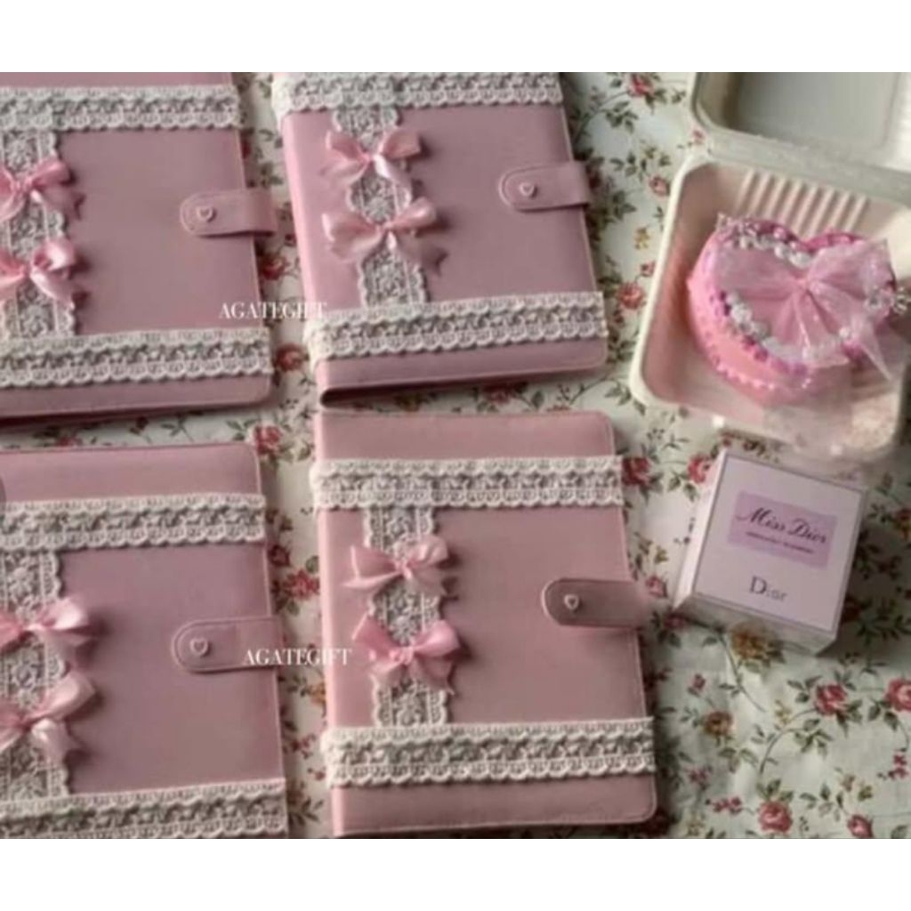 PRELOVED BINDER PINK COQUETTE B5