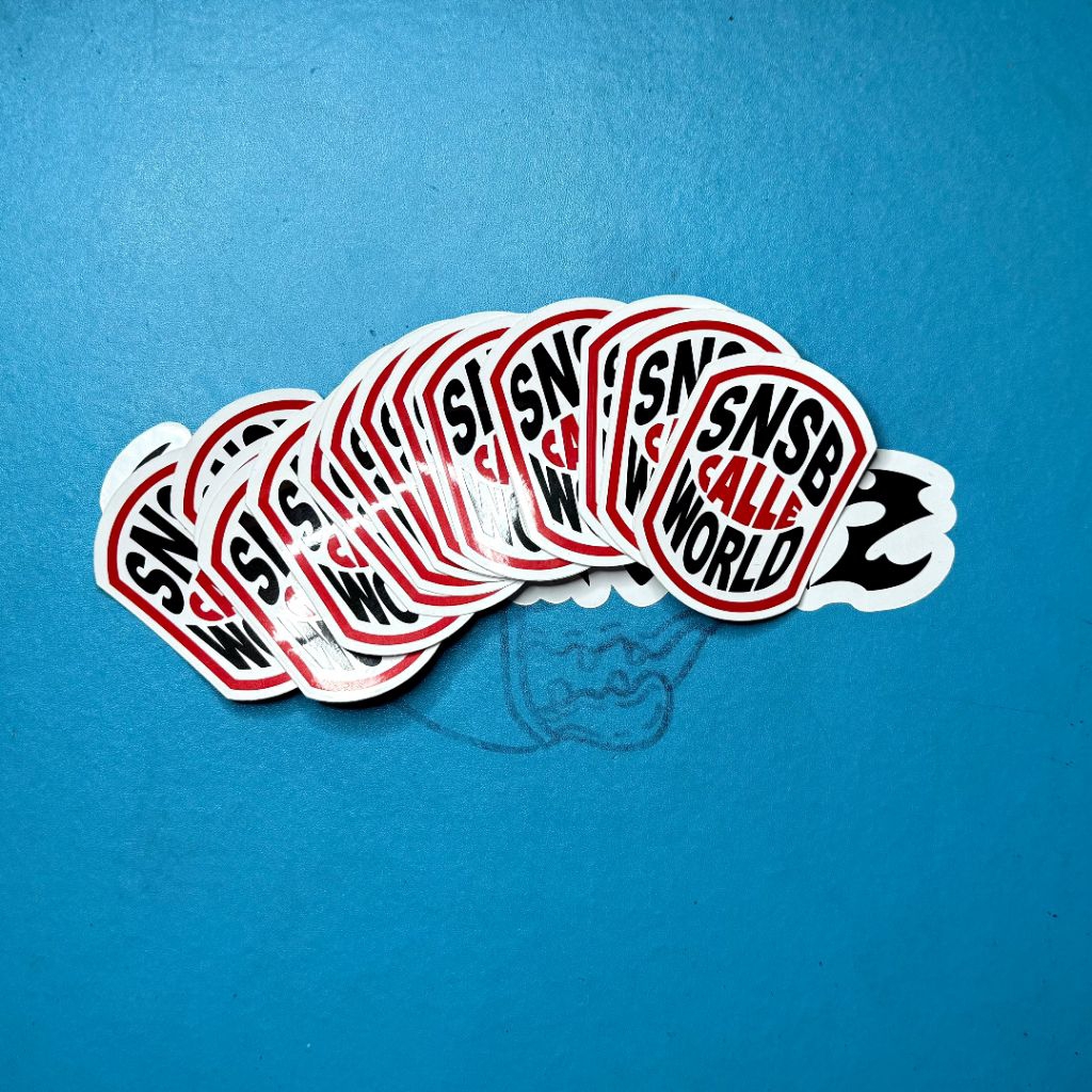 

Stickerpack SNSB CALLE 2 pcs (stiker helm hp laptop dll)