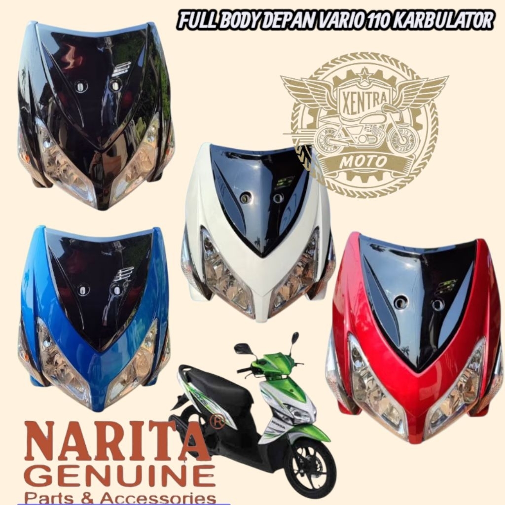 FULL SET BODY DEPAN VARIO 110 KARBU 2006 - 2011