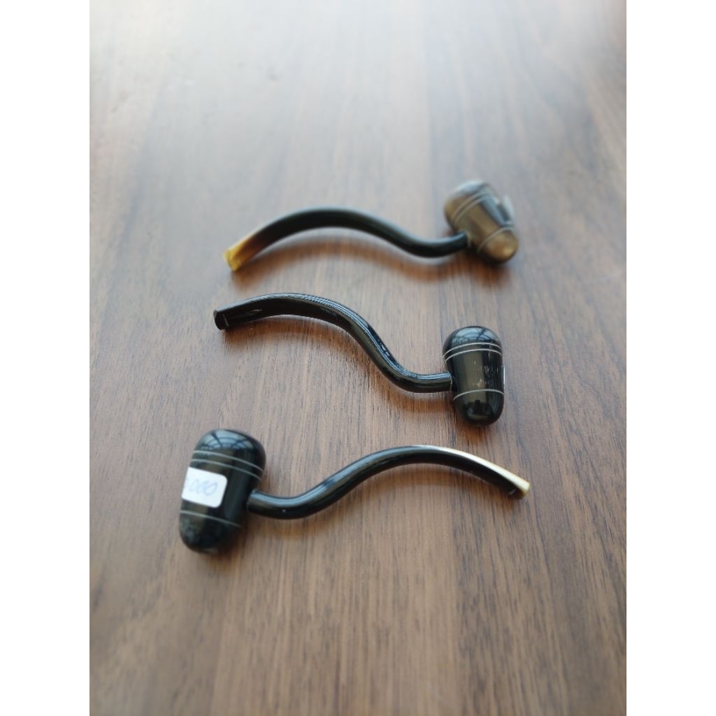 pipa tanduk sapi asli