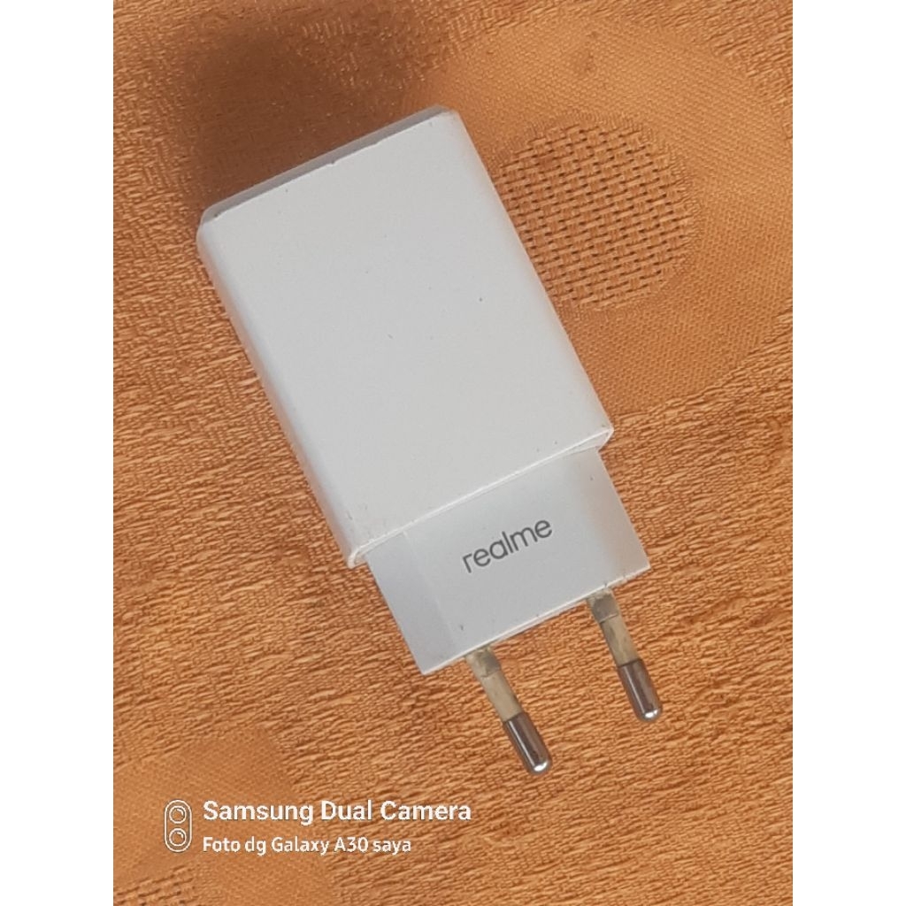 kepala charger original Realme 2 amper 5V bawaan Realme C56