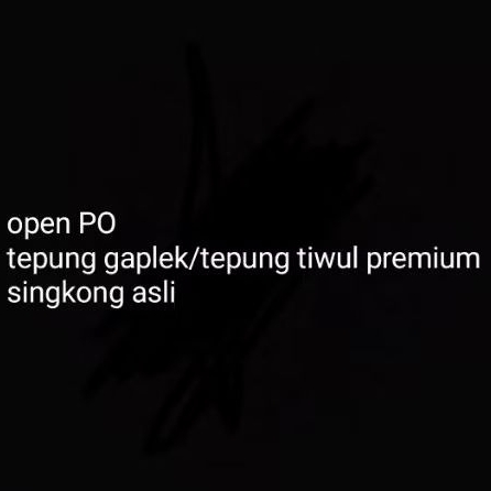 

tepung gaplek/tepung tiwul