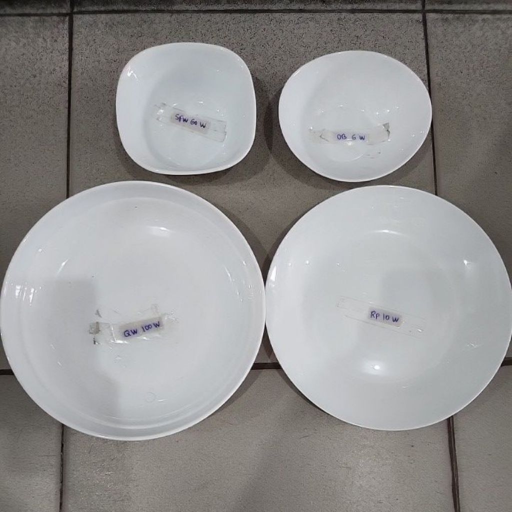 Piring Mangkok Mirip Luminarc Piring Keramik Putih Mangkok Keramik Putih Mangkok Unik Putih