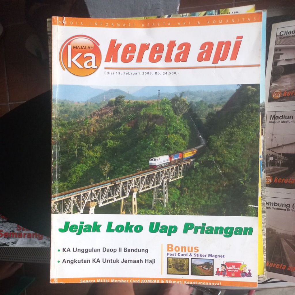 Majalah Kereta Api Edisi 19 Tahun 2008