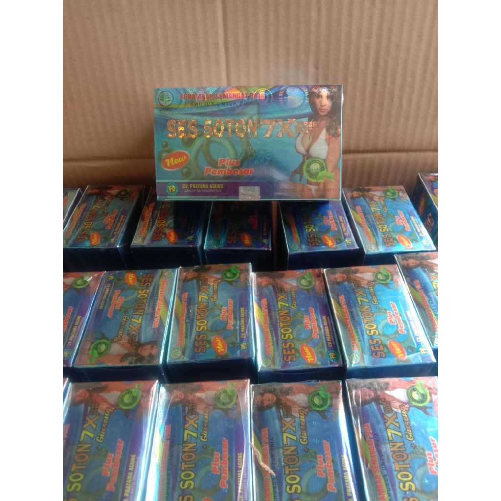 SES SOTON 7 X | kapsul kuat tahan lama