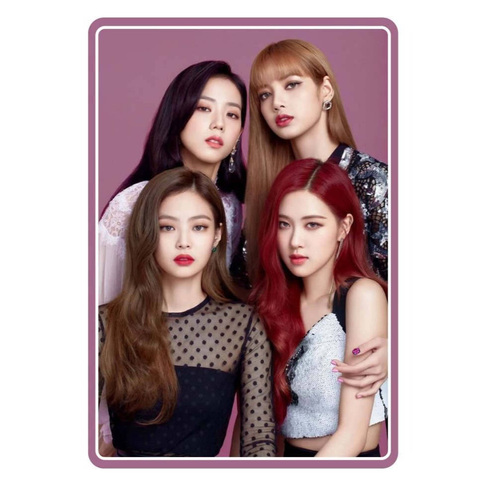 

Sticker Blackpink Embos 3D – Desain BPG - PP12 Full Member | Bahan PVC Anti Air