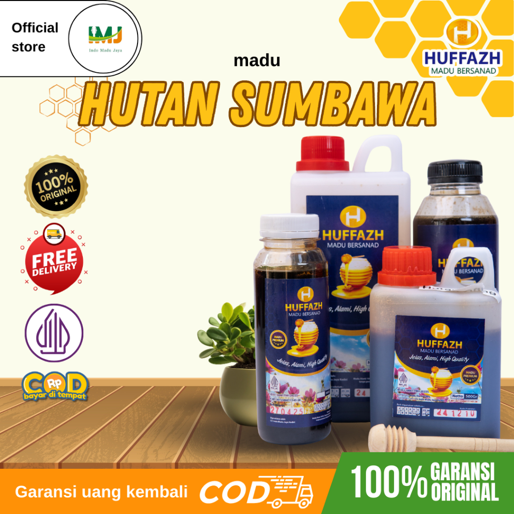 

MADU MURNI HUTAN SUMBAWA | MADU HUFFAZH – 100% ASLI DARI ALAM | MADU BERSANAD