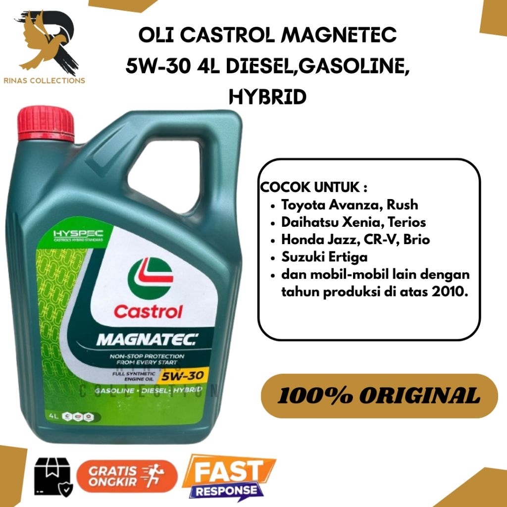 OLI CASTROL MAGNETEC 5W-30 4L