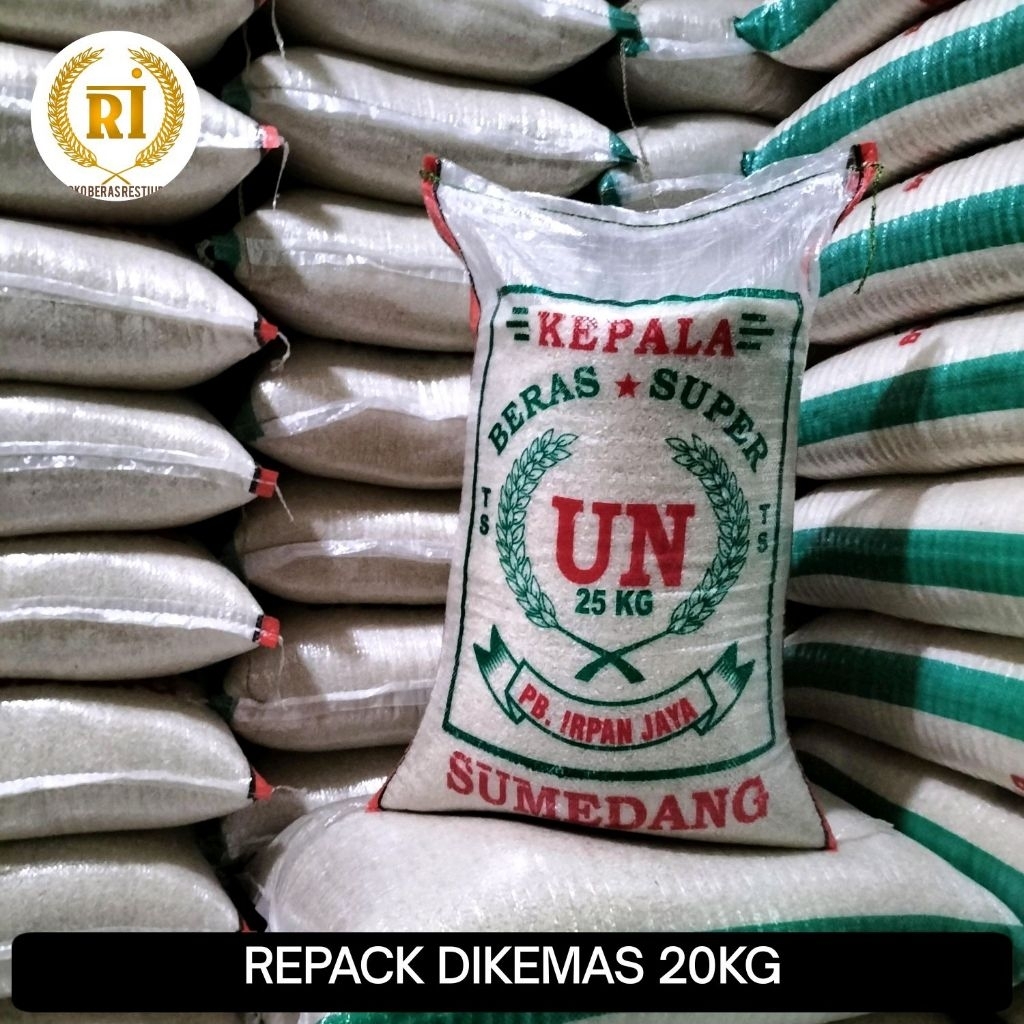 

Beras Jembar Sumedang Cap UN Dikemas 20Kg dan 10Kg