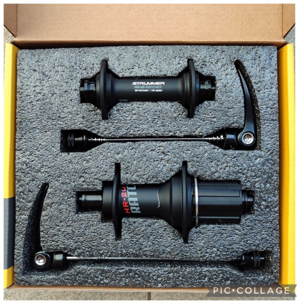 Hub Freehub Strummer HR-20 Ratchet 32/32 Hole V-Brake Roadbike Jangkrik
