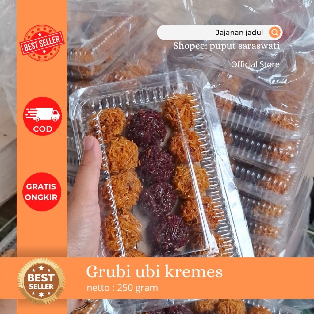 

CAKAR AYAM/ GRUBI KREMES kemasan mini isi 15 butir
