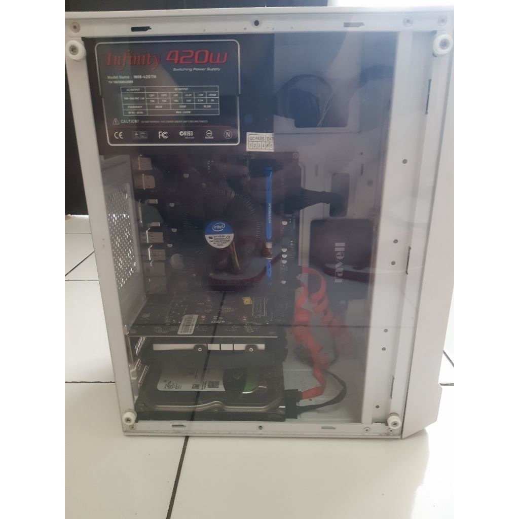 PRELOVED/BEKAS PC Gaming Desktop Intel Core i5-4670 Ram 8 GB