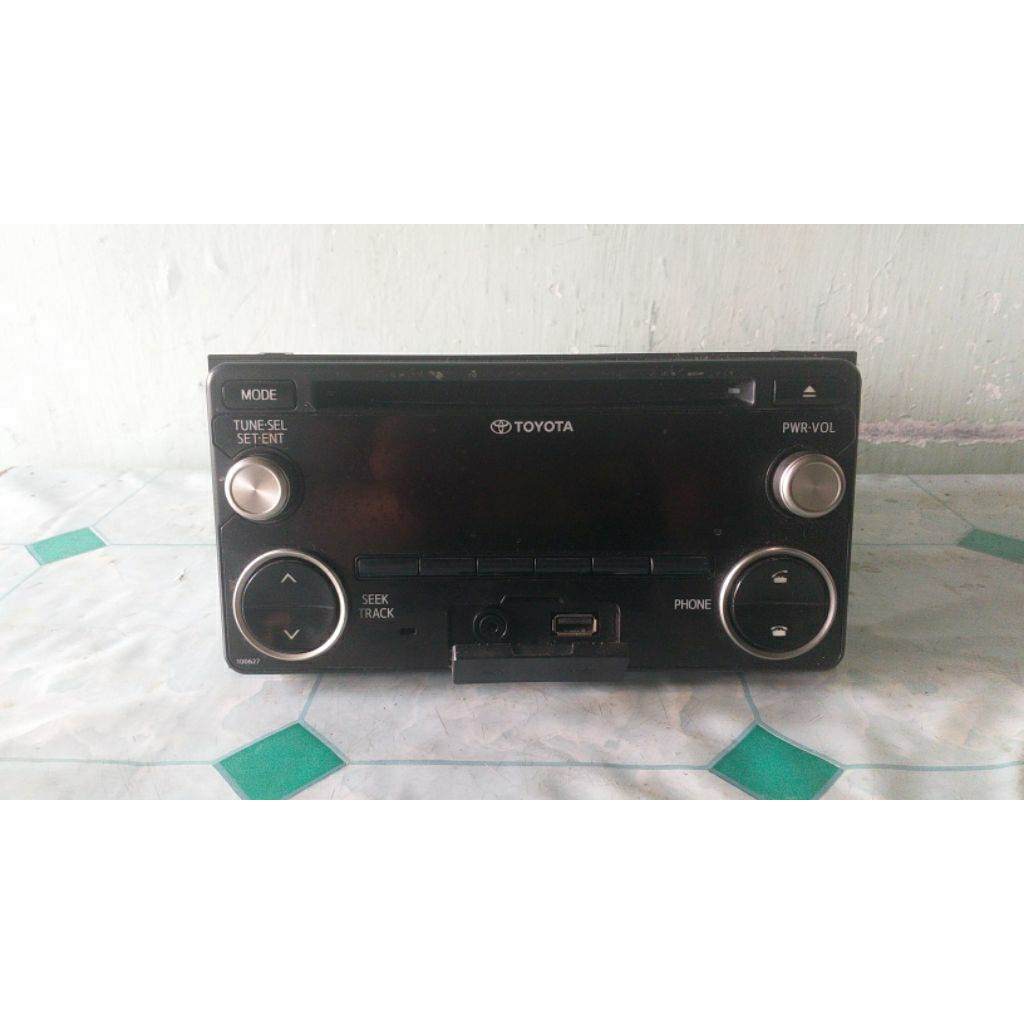 head unit original bawaan avanza 2018