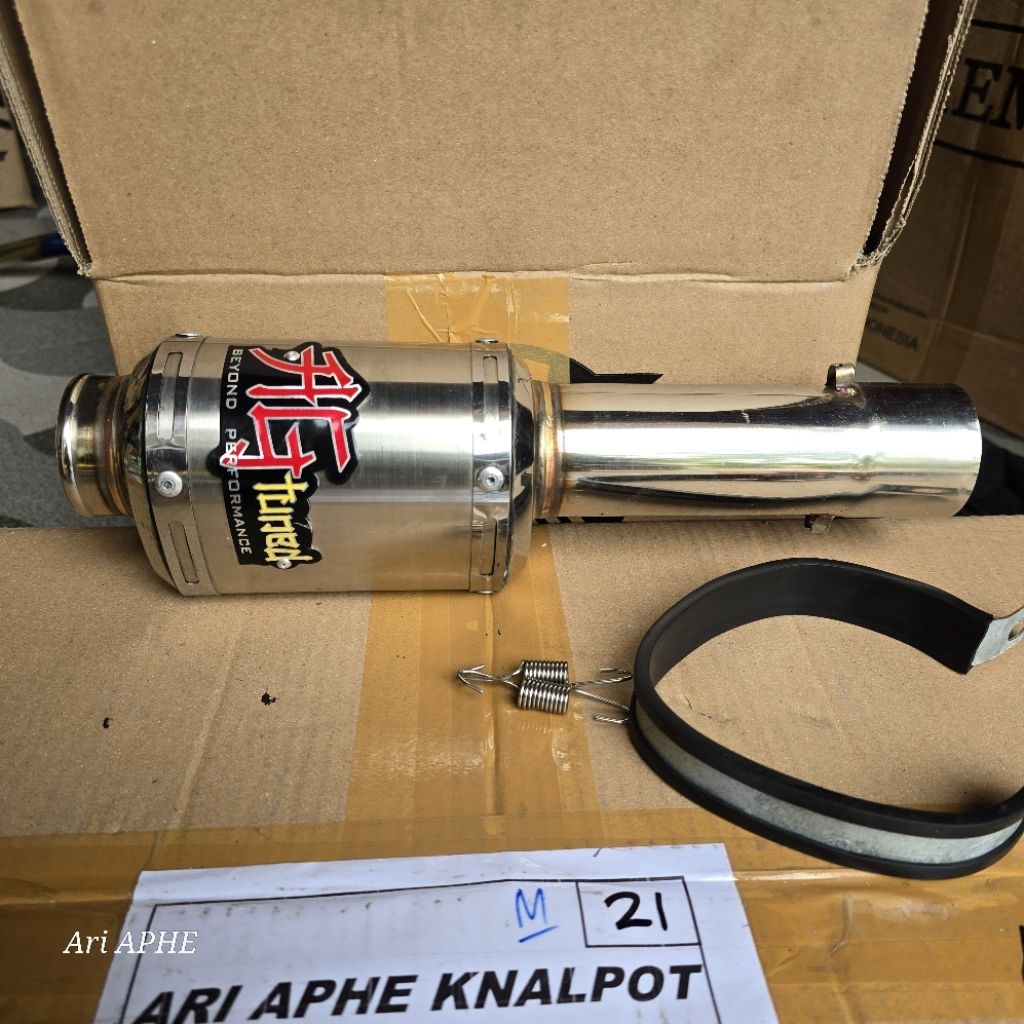 slincer silincer knalpot AG TUNED RACE original