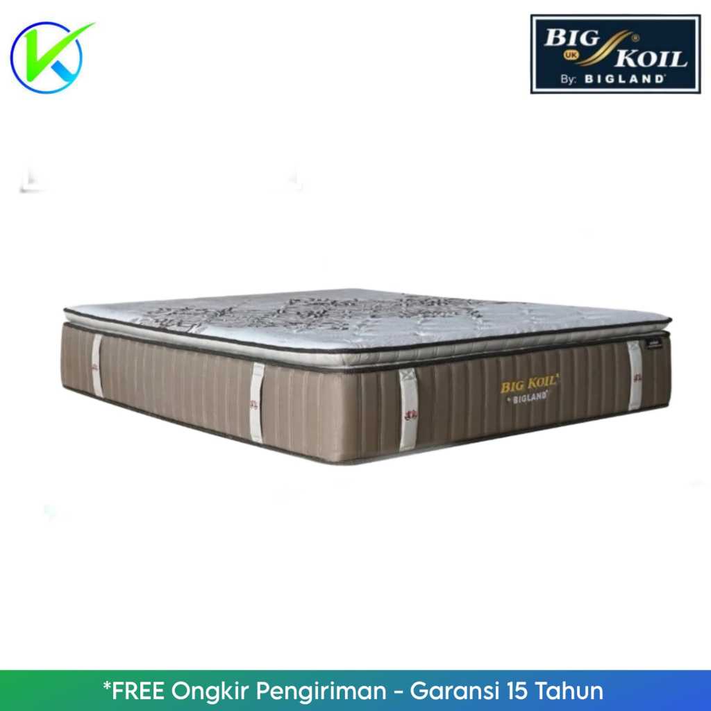 Big Koil Springbed SERENE by Bigland (Foam Encasement) Kasur Saja FREE BANTAL - Ukuran 140x200