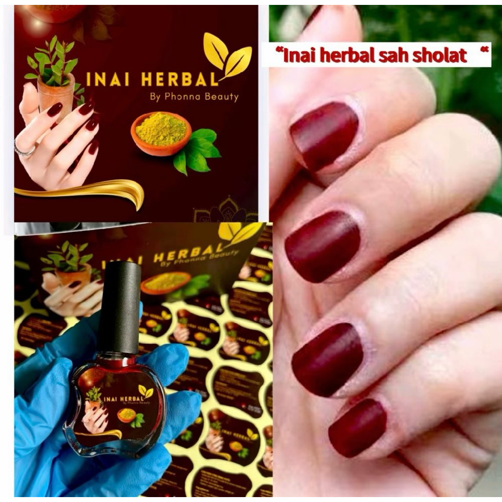 1 pcs inai phonna sah solat suda bpom dan halal