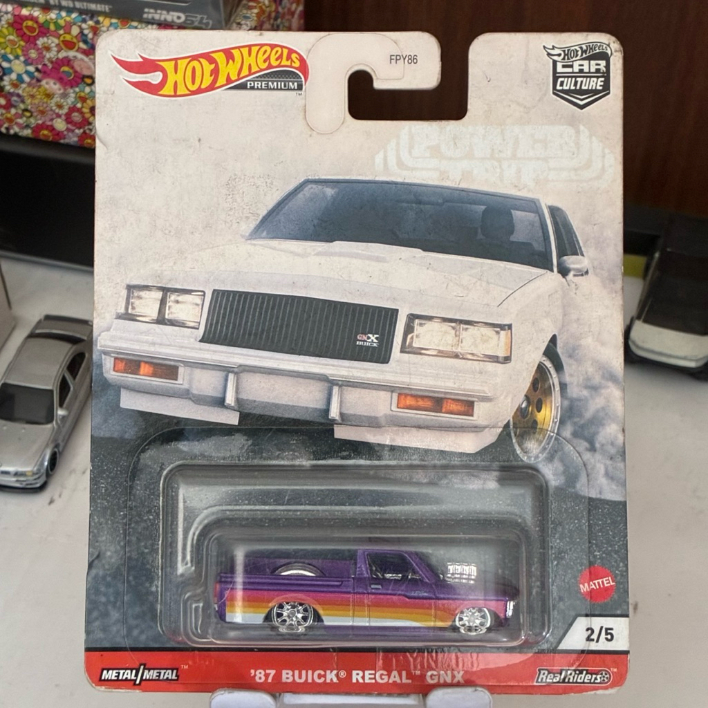 Hot Wheels premium 87 Buick Regal GNX (ERROR)