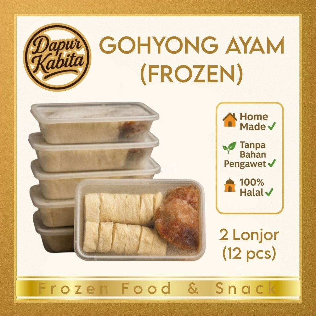 Gohyong Ayam Home Made (FROZEN)