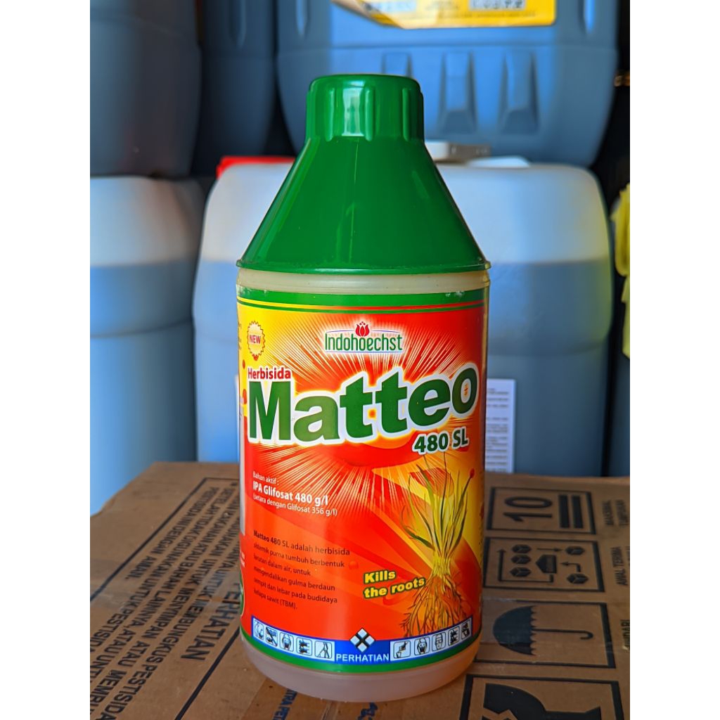 Herbisida Matteo 480 SL 800 Ml - Racun Rumput Sistemik