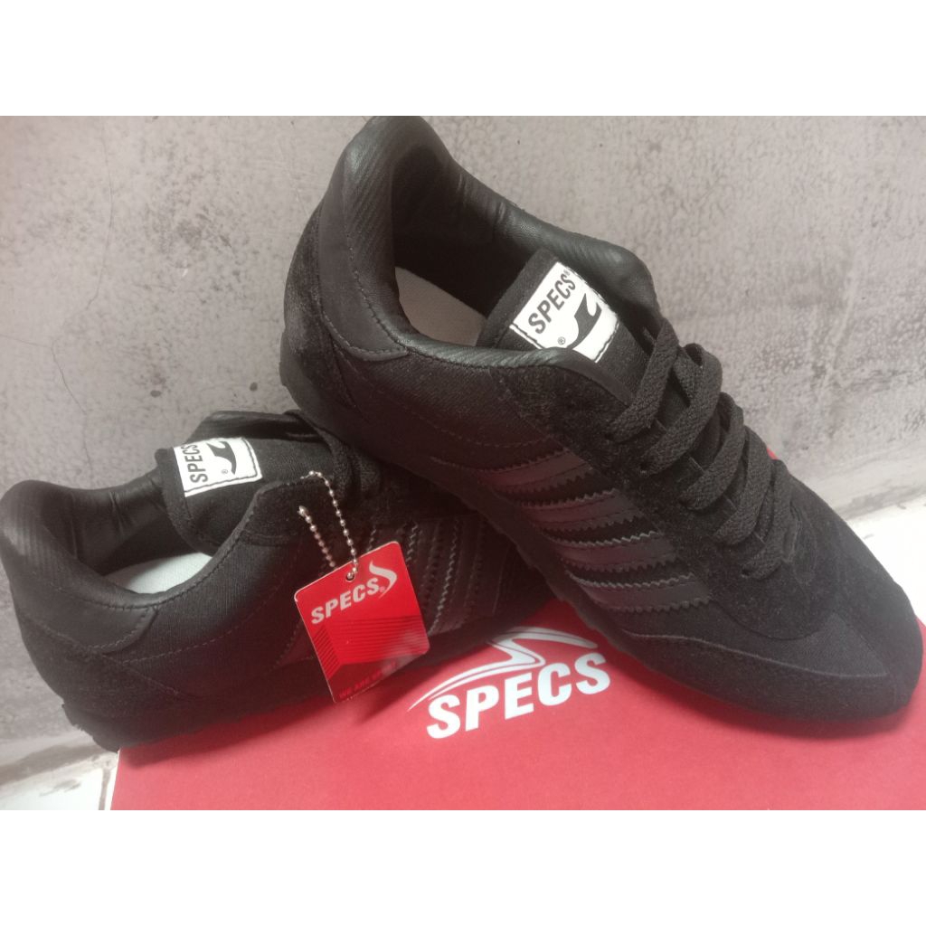 COOD..sepatu sekolah snakers specs 104 hitam