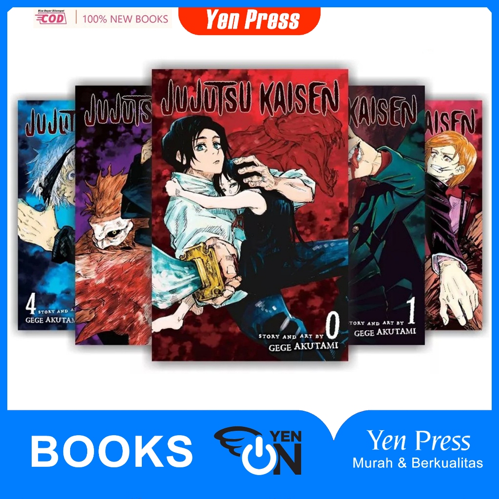 Komik Jujutsu Kaisen, Vol 0-32 (Indonesia/English)