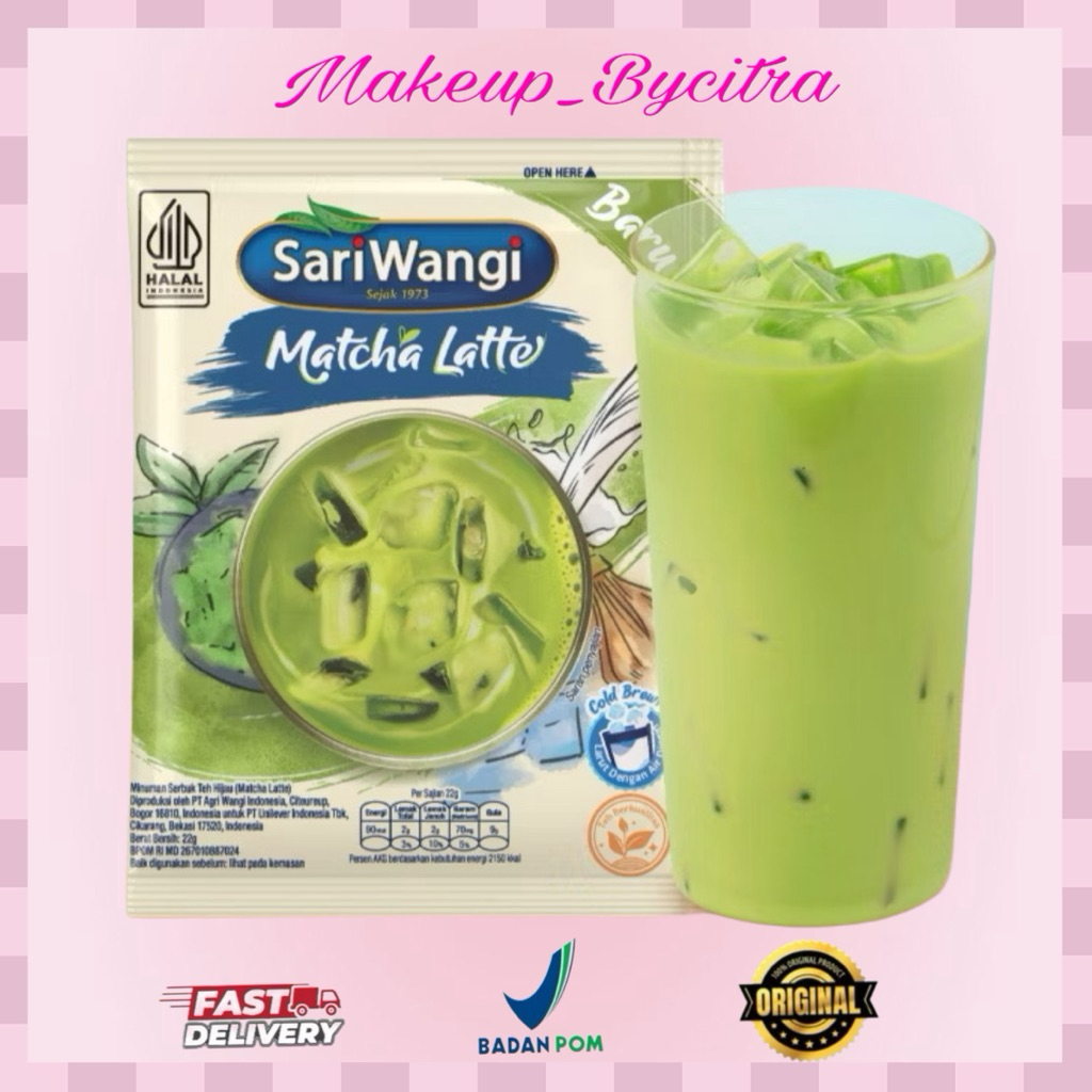 

SARIWANGI MATCHA LATTE 110G