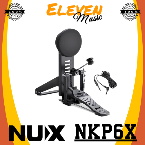 Nux Kickpad Drum NKP6X With Pedal Single Nux Pedal Kick Pad Set Nux NKP-6X Original