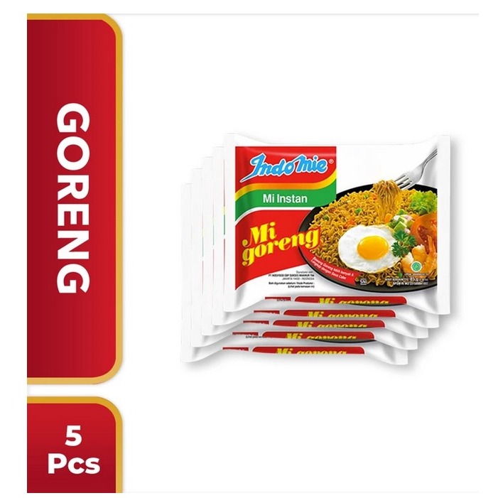 

5 PCS - Indomie Goreng Spesial 80 Gr