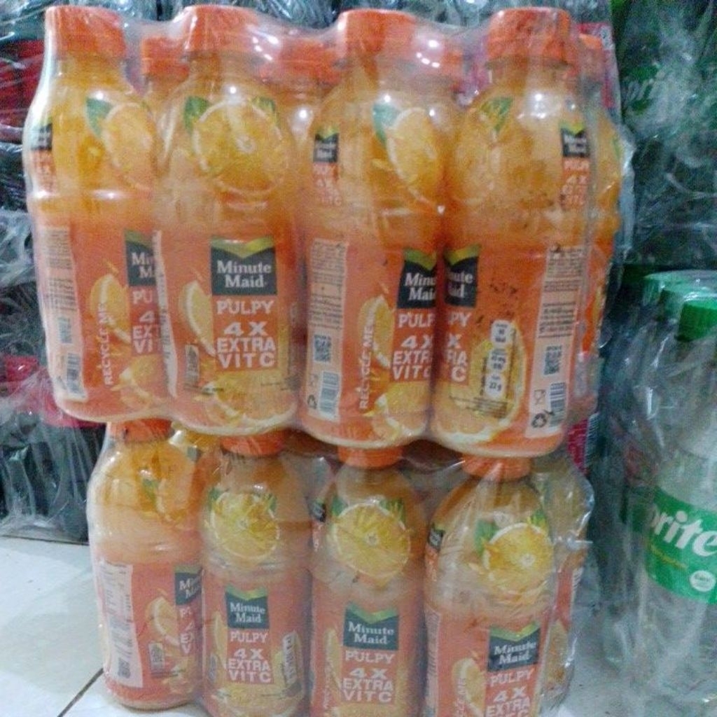 

Pulpy orange 300ml x 12pcs harga murah