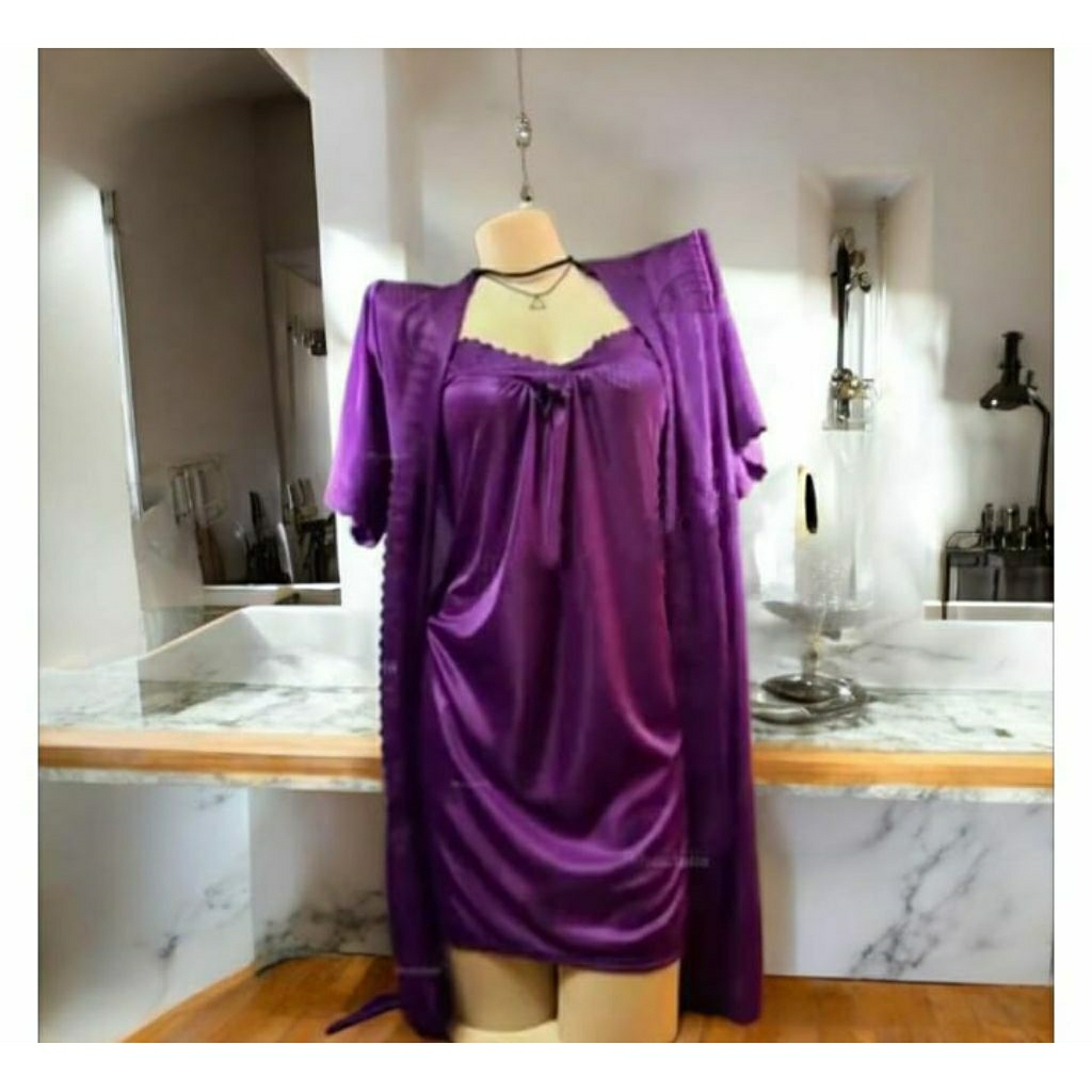 baju tidur sexy kimono lingerie dress