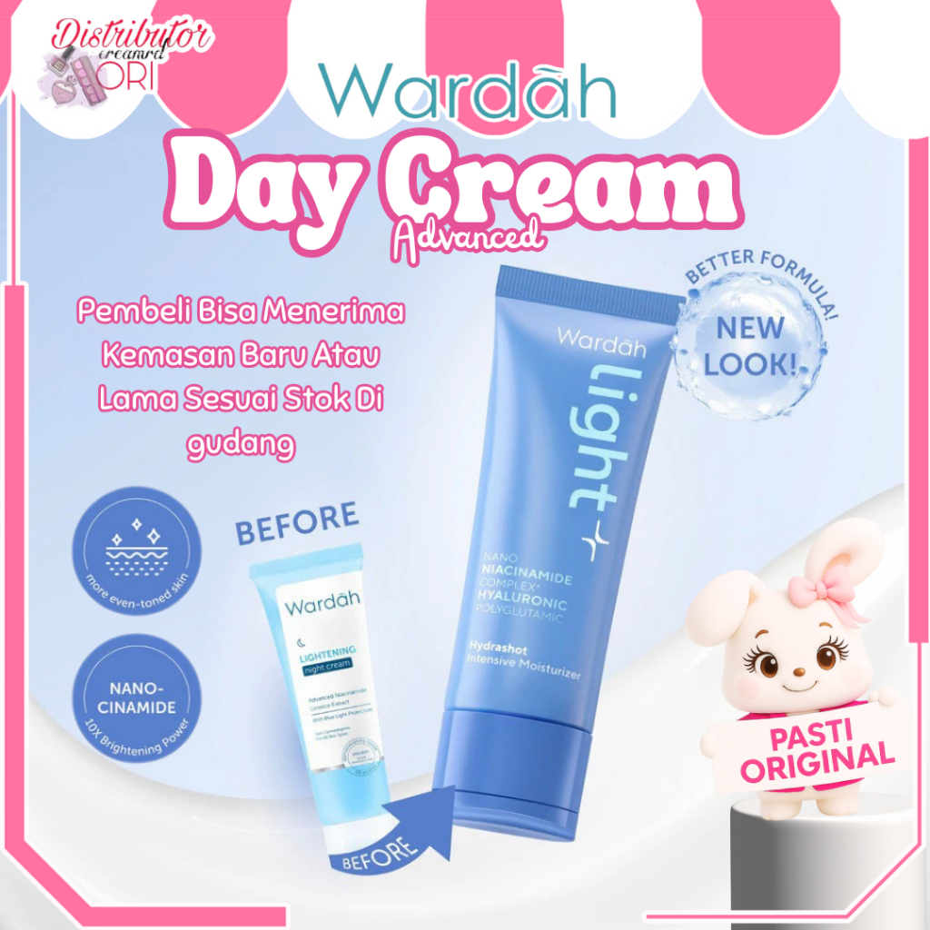 Wardah Lightening Day Cream Advanced Niacinamide 20ml