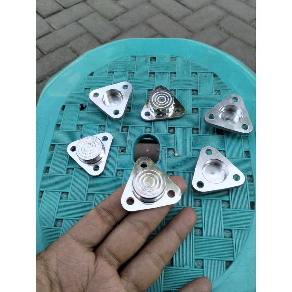 Tutup Sensor Variasi Segitiga Netral RX King Rx Spesial Model cnc Poles