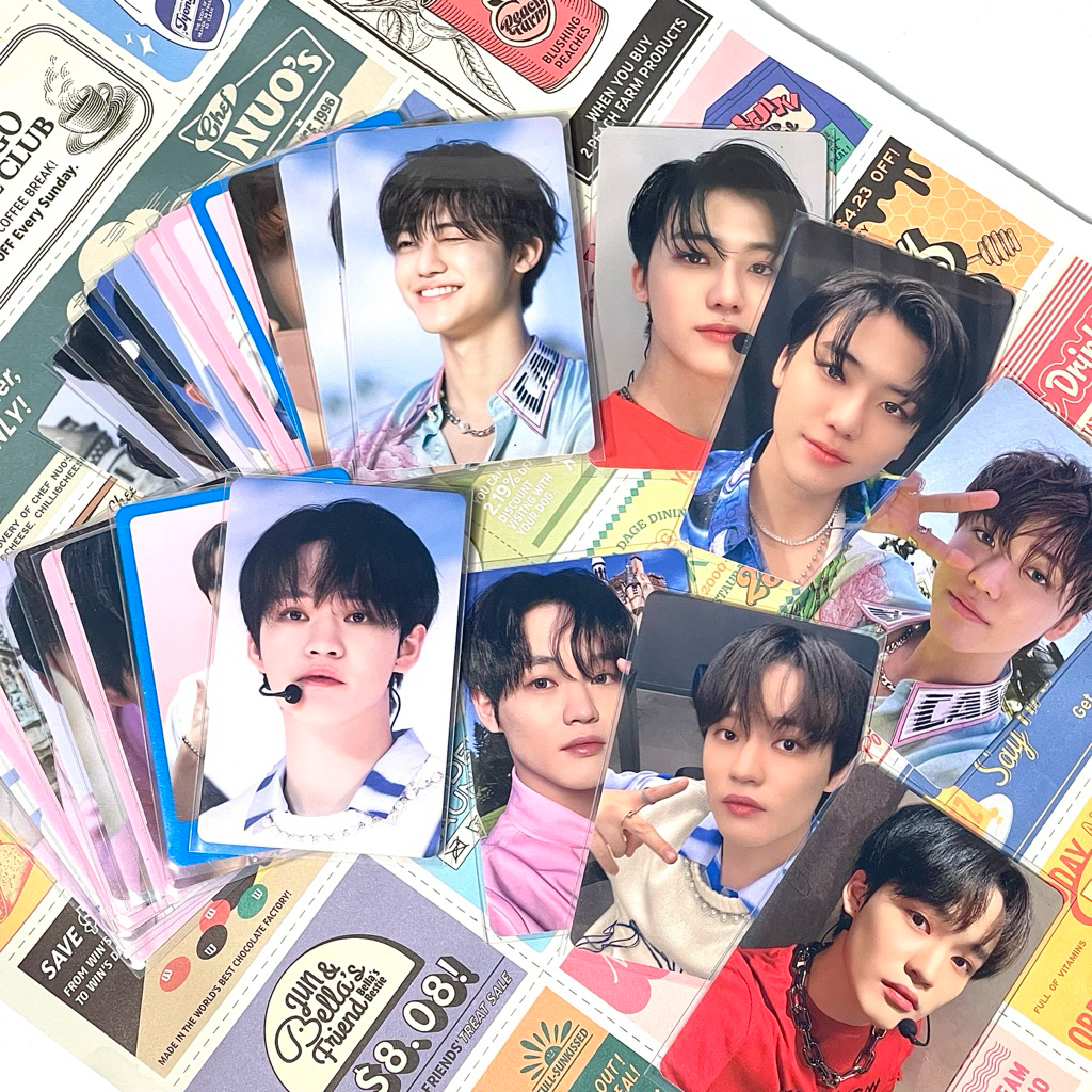 NCT DREAM MINI DICON 102 JAEMIN CHENLE PHOTOCARD PC FULLSET WINK