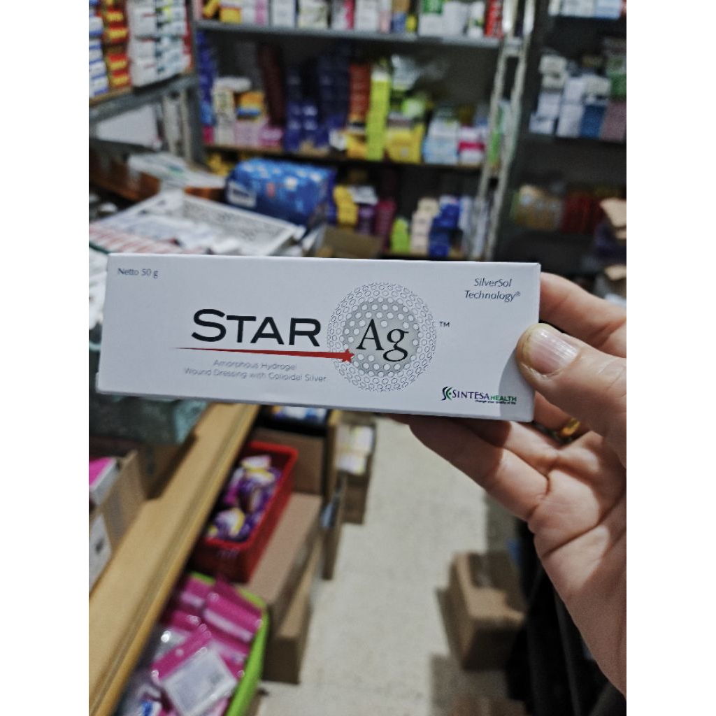star ag gel isi 50 gram tube