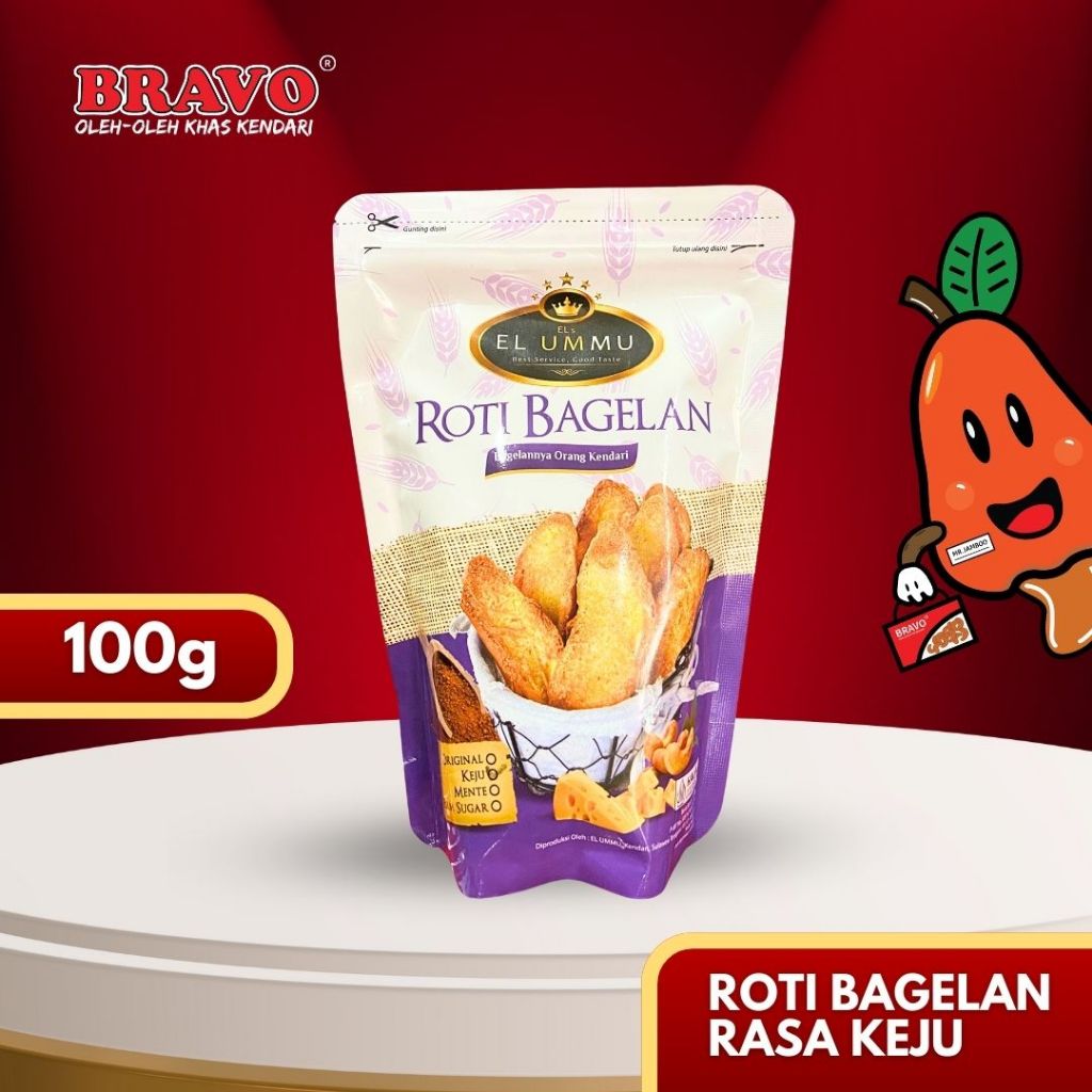 

ROTI BAGELAN EL UMMU RASA KEJU 100g