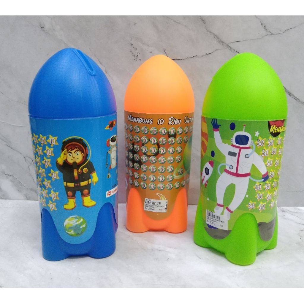 CELENGAN TARGET HASANA MOTIF ROKET / CELENGAN PLASTIK - HASANA
