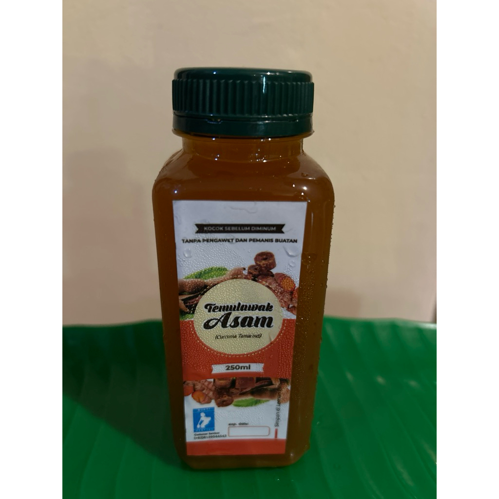 

Temulawak Asam Jamu Mentjos 250ml