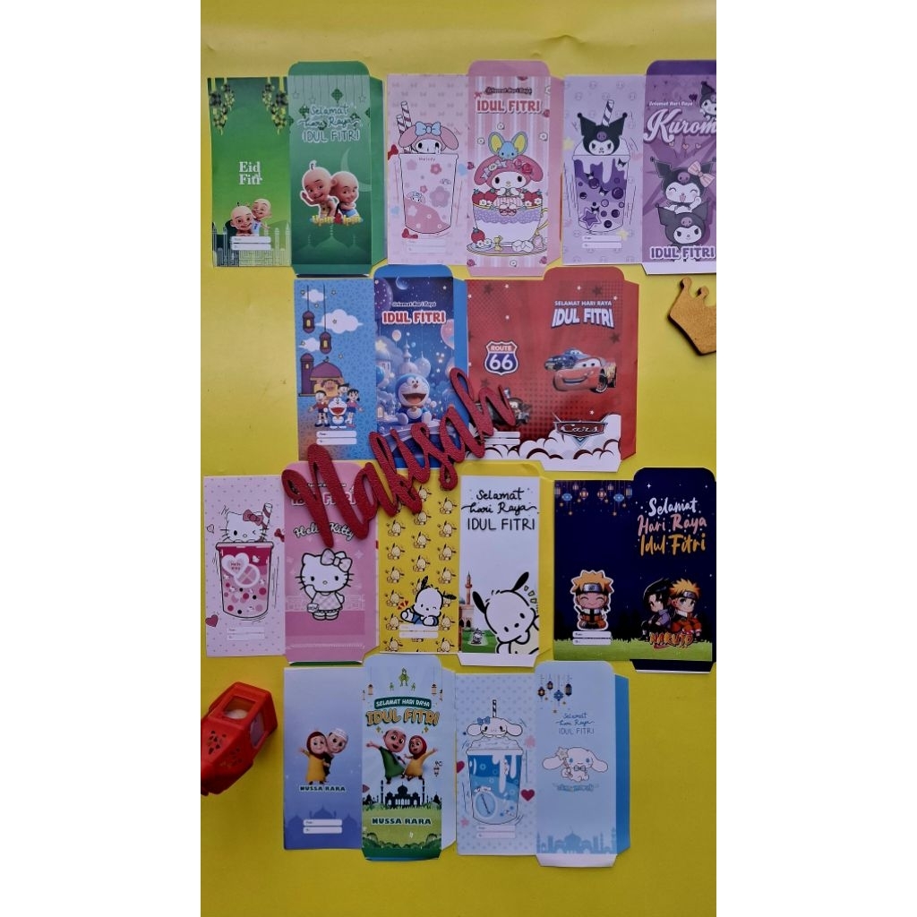 

1000 LEMBAR AMPLOP JUMBO KARAKTER TERBARU