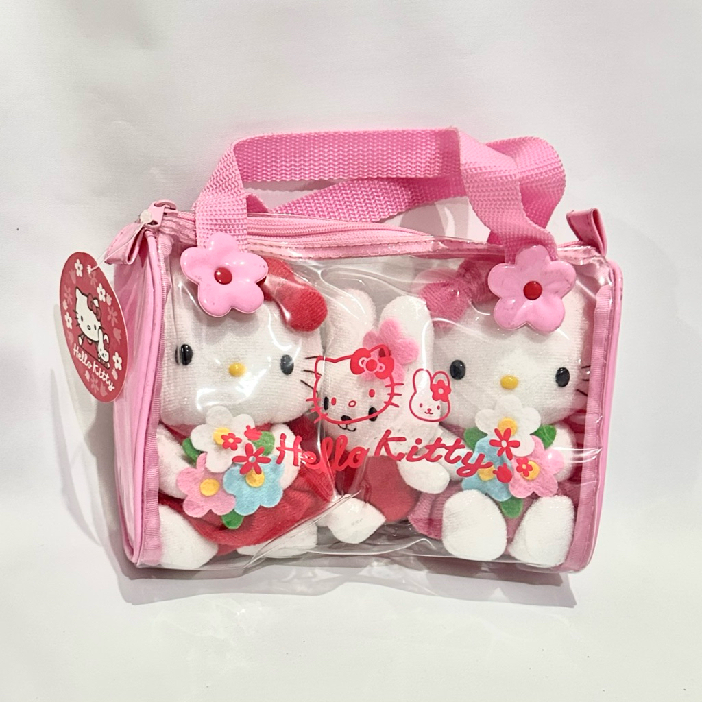 

[ORIGINAL] Tas Vintage Vinyl Sanrio Hello Kitty Boneka Mascot 2000s