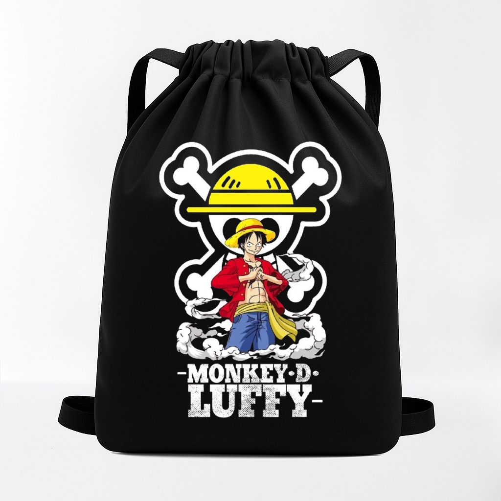 TAS OLAH RAGA Serut Pria Kain Tebal Futsal Cowok