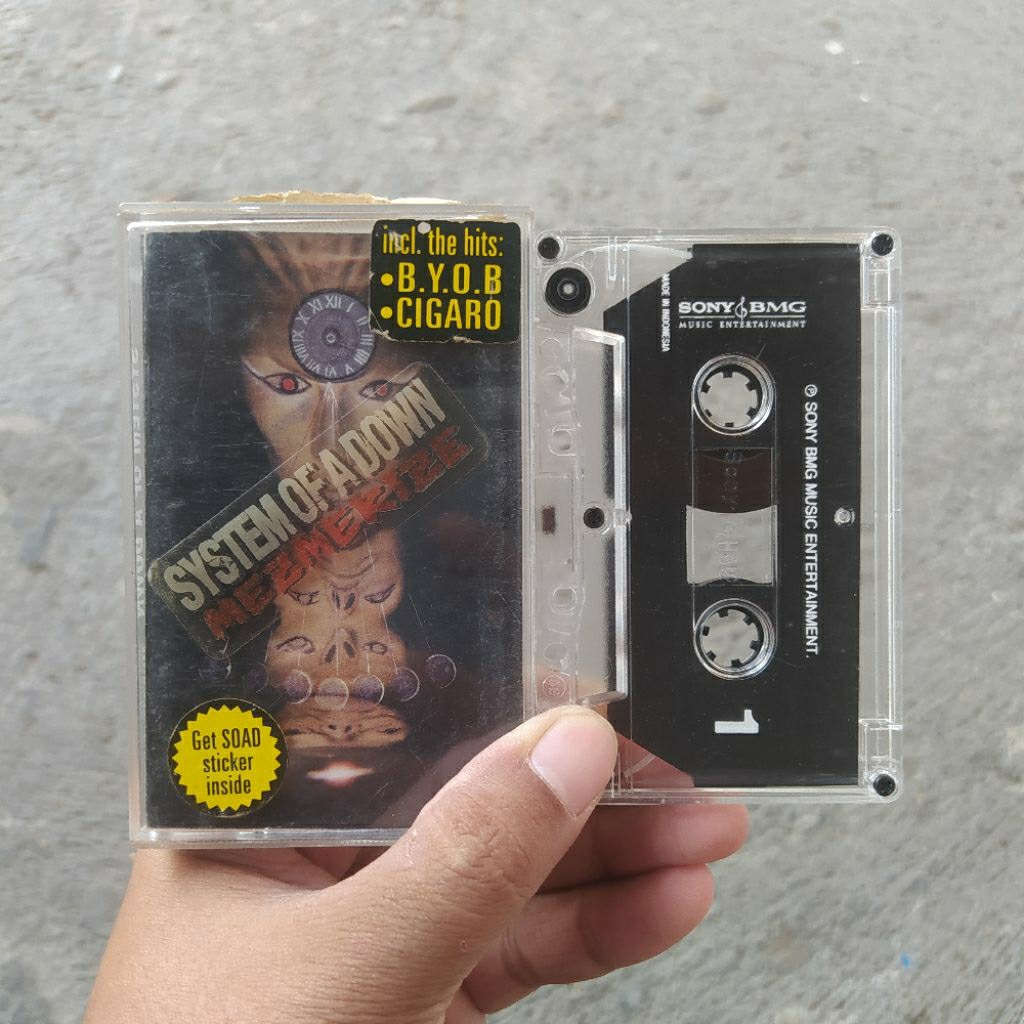 Kaset Pita System Of A Down - Mezmerize