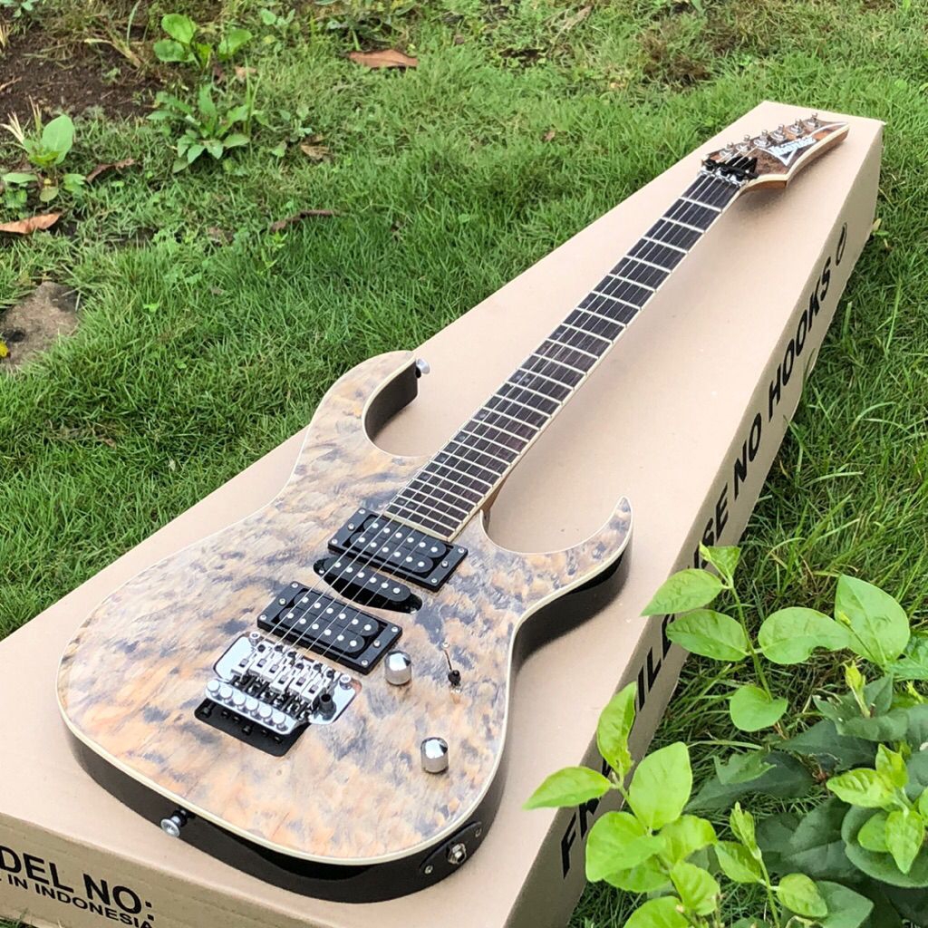 GITAR ELEKTRIK IBANEZ PREMIUM / RG MII UPDOWN PU GNB TREMOLO FLOYD ROSE