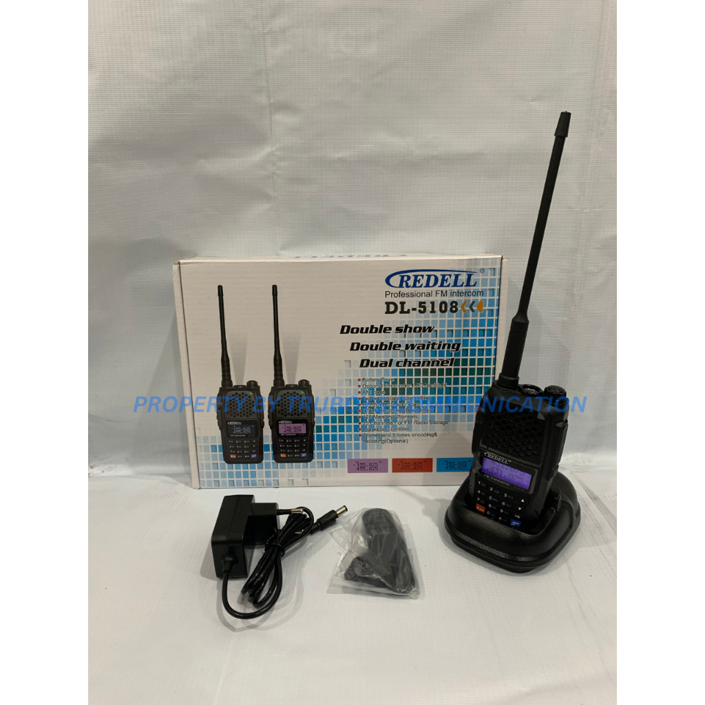 HT REDELL DL-5108 DUAL BAND VHF UHF